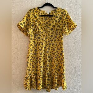 Michael Kors Floral Casual Dress Size 6